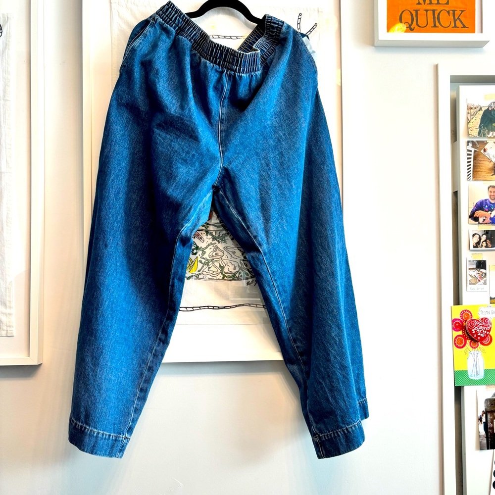 Casual Blue Denim Pants